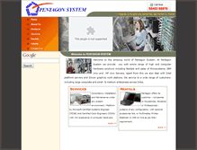 Tablet Screenshot of pentagonsystem.com